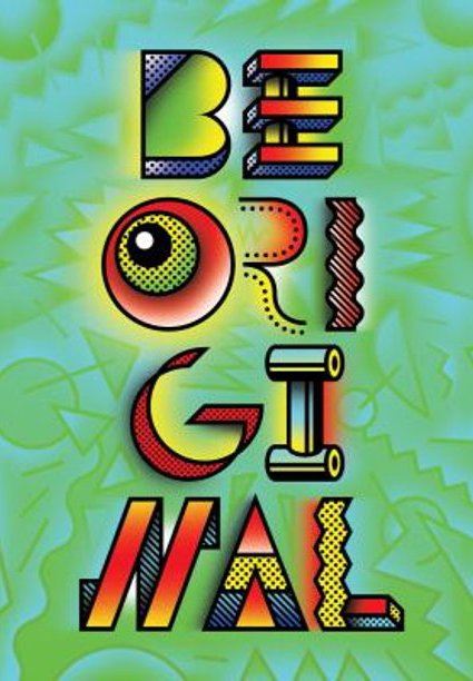 Be Original Pop Chart (13 3/8" x 19")