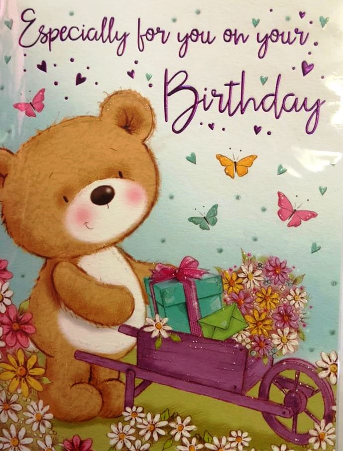 ESPECIALLY FOR YOU ON YOUR BIRTHDAY