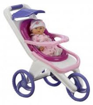 Plastic Toy 3-in-1 Stroller