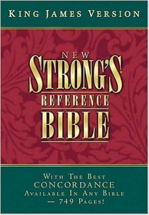 KJV-NEW STRONG'S REF BIBLE-BLK