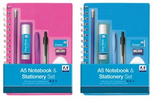 A5 NOTEBOOK & STATIONERY SET -STOE-