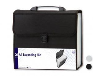 A4 EXPANDING FILE - 20 POCKETS