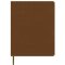 LEATHERLOOK JOURNAL - BROWN - MEDIUM