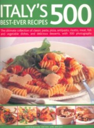 ITALY'S 500 BEST-EVER RECIPES, PAPER COVER COVER