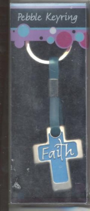PEBBLE KEYRING (FAITH)