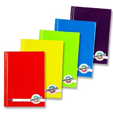 A6 SOFT NOTE 4 RUSTIC COLOUR RED