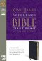 KJV-GIANT PRINT CCOL REFERENCE BIBLE-BLACK