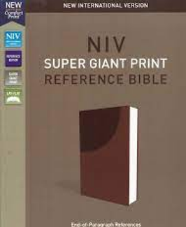 NIV SUPER GIANT PRINT REFERENCE BIBLE