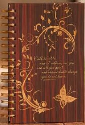 Woodgrain Answer Wiro Journal Spiral-bound