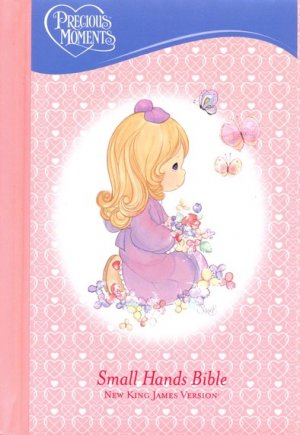Precious Moments Holy Bible - Pink NKJV
