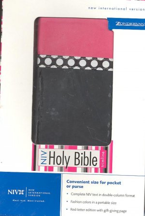 NIV-TRIMLINE BLACK/HOT PINK