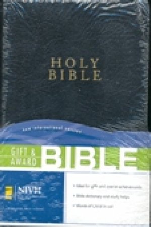 NIV-GIFT & AWARD BIBLE-BLACK