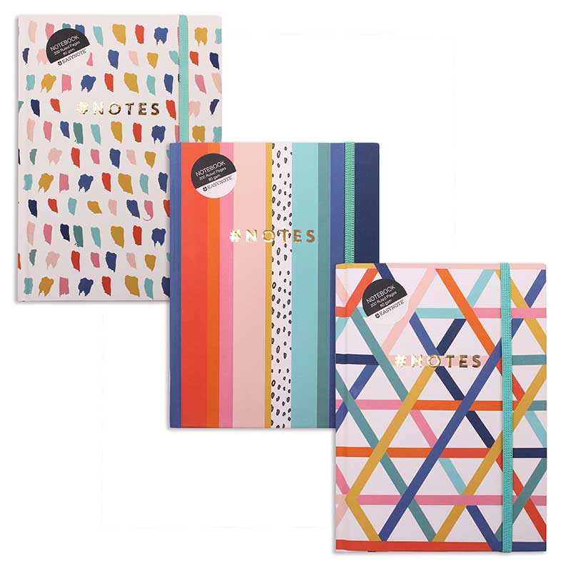 A5 NOTEBOOK 200SH HARDBACK