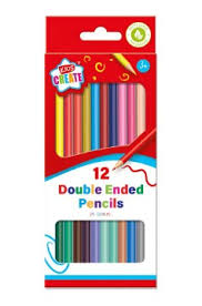 12 DOUBLE ENDED PENCILS