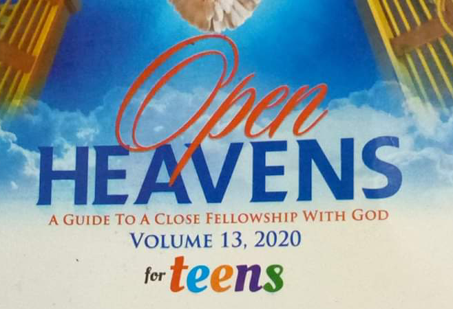 OPEN HEAVENS, VOLUME 13, 2020