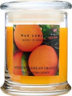 MEDITERRANEAN ORANGE  FRAGRASNCED  CANDLE