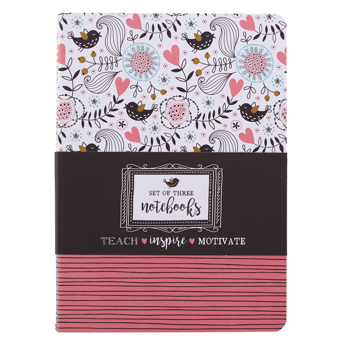 SET OF THREE NOTEBOOKS