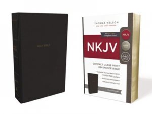 NKJV-COMPACT LARGE PRINT REFERENCE BIBLE
