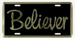 Deluxe Autotag Gold Believer