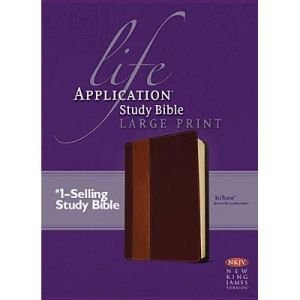 LIFE APPLICATION STUDY BIBLE (BROWN)