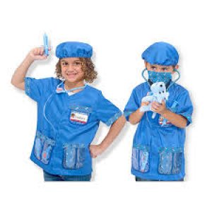 Veterinarian Role Play Costume Set(3-6yrs)