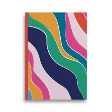 A4 TREND WAVE NOTE PAD