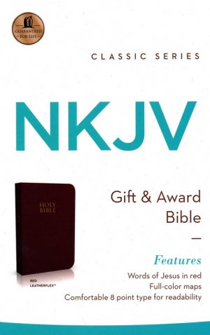 Gift and Award Bible, Imitation Leather, Burgundy (Classic)