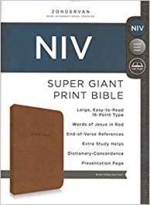 NIV Super Giant Print Bible