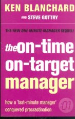 THE ON-TIME ON-TARGET MANAGER, PAPER COVER