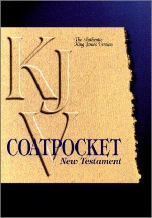 KJV-COAT POCKET BIBL. NT-BLUE