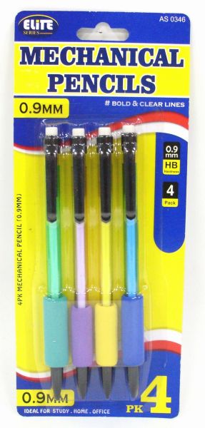 4PK MECHANICAL PENCILS
