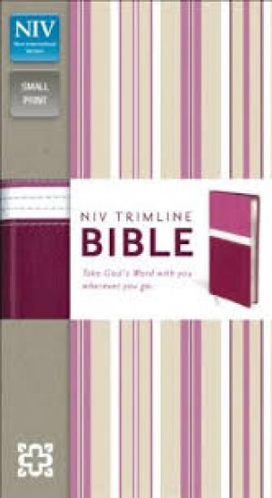 NIV Trimline Bible-ORCHID/RAZZLEBERRY