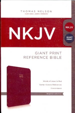 NKJV GIANT PRINT REF BIBLE