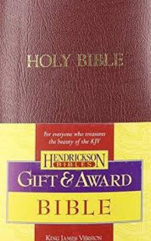KJV Gift & Award Bible: Burgundy