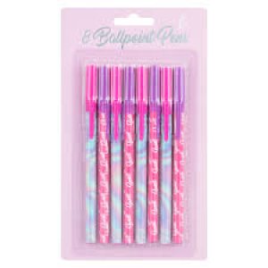 8 BALL POINT PENS