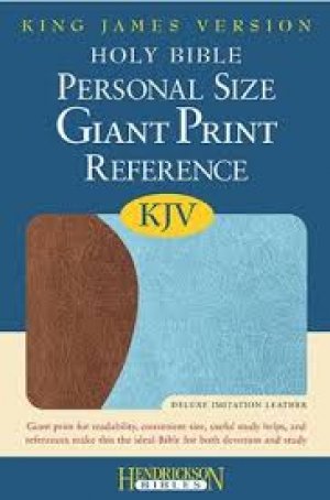 The Holy Bible: King James Version Imitation Leather â€“ Large Print