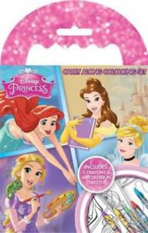 CARRY ALONG COLOURING SET - PRINCESS
