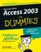 DUMMIES-MS-ACCESS 2003
