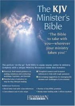 KJV-MINISTER'S BIBLE-BURG