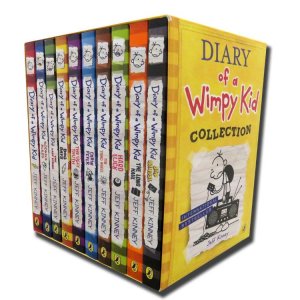 DIARY OF A WIMPY KID - 10 BOOK COLLECTION