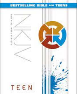 NKJV-TEEN STUDY BIBLE HARD COPY