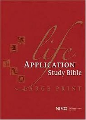 Life Application Study Bible, Large Print Edition: New International Version (NIV)