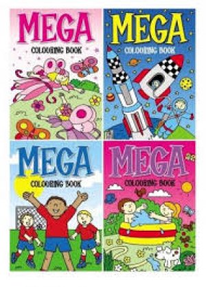 MEGA COLOURING BOOK