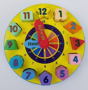 Shape Sorting Clock