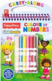 Little People: Colour By Numbers Set