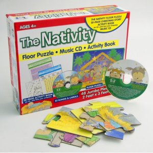 THE NATIVITY FLOOR PUZZLE