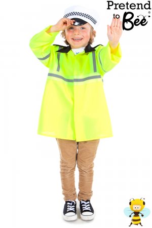 TRAFFIC POLICE COSTUME (3-5 YEARS)