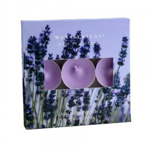 ENGLISH LAVENDER 9 FRAGRANCED CANDLE - up to 6hrs
