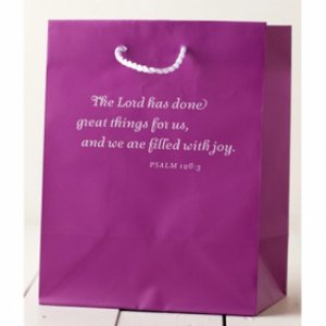 Medium Value Gift Bag - Purple