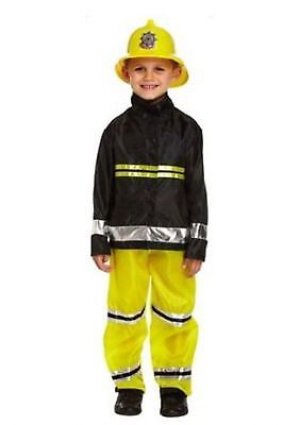FIREMAN CHILD'S COSTUME (7-9YRS)